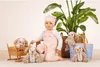 Teddy Hermann Schlenkerhase, Kuscheltier, Stofftier, Anteprima dell’immagine prodotto 2