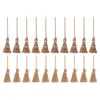 20 mini balais de sorcière en bambou 14 cm/10 cm - Balai Voir les images du produit 1