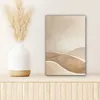 Leinwandbilder 20x30 cm - Beige Abstrakt, moderne Produktbild-Vorschau 6