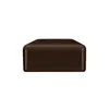 Pfostenkappe 7x7 cm Braun 10 Stück vierkant 70x70 mm Produktbild-Vorschau 3