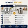 Set di pentole a induzione Royal Swiss da 6 pezzi + Anteprima dell’immagine prodotto 2