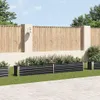 vidaXL Záhradný zvýšený záhon z pozinkovanej ocele 320 × 40 Náhľad obrázku produktu 1