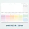 Häfft Tischkalender Schuljahr 2026/2027 / Rainbow Produktbild-Vorschau 4