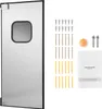 SucceBuy Porte battante 917 x 78 x 2133 mm, panneau unique, Voir les images du produit 1