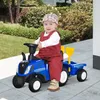 HOMCOM Porteur tracteur enfants avec coffre amovible, Voir les images du produit 2