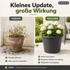 Doniczka Fiona antracyt Ø 30 cm - mrozoodporna i odporna na Podgląd zdjęcia produktu 6