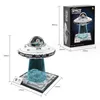 TOMU  T3012 Konstruktionsspielsteine Raumschiff MOC Produktbild-Vorschau 2
