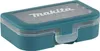 A teal and clear plastic storage case with the Makita logo on the lid. Anteprima dell’immagine prodotto