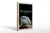 Holzschild Reise 20x30cm Westerland Natur Tiere Schafe Produktbild-Vorschau 1