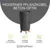BirnePower Gracia Tubus Slim Effect Blumentopf Beton Optik Produktbild-Vorschau 2