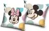 Disney Minnie Mickey Kissenbezug 40x40 cm Velours Produktbild-Vorschau 1