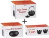 Dimono Gusseisen Teeservice Set Schwarz – 1,3 L Teekanne Produktbild-Vorschau 5