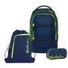 Satch Pack Toxic Yellow Schulrucksack Set 3tlg. Produktbild-Vorschau 1
