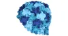 Bonnet de bain Bloom bleu Voir les images du produit 1