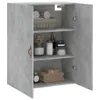 vidaXL Wandschrank Betongrau 69,5x34x90 cm Produktbild-Vorschau 5