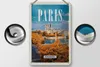 Blechschild Reise 12x18cm Paris Frankreich Sein Notre-Dame Produktbild-Vorschau 2