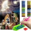 Haft diamentowy ARTULIO - Gwiazda betlejemska nad szopką - Podgląd zdjęcia produktu 1