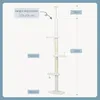 Drapak dla kota PawHut Ceiling-High, wysokość 225-255 cm, Podgląd zdjęcia produktu 3