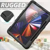 Per Apple iPad Pro 12.9 2022 2021 / 2020 Outdoor Nero Anteprima dell’immagine prodotto 6