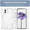 Nothing Phone 1 Hülle, Klar Rückseite Stoßfeste TPU Silikon Produktbild-Vorschau 2