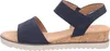Gabor GENUA Damen Sandalette - Riemchen Sandalen blau Produktbild-Vorschau 9