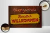 Holzschild Biergarten herzlich willkommen, 30x20 cm, Produktbild-Vorschau 3
