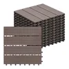 EUGAD 11 Stücke Balkonfliesen, 30x30 cm, Klicksystem, für Produktbild-Vorschau 1