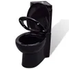 Toaleta narożna, ceramiczna, czarna Podgląd zdjęcia produktu 3