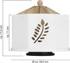 ONVAYA® Schreibtisch Organizer aus Holz | Blätter Design | Produktbild-Vorschau 2