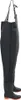vidaXL Waders avec bottes noir taille 39 Voir les images du produit 2