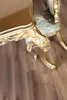 Goldene Stühle Esszimmer Stuhlgruppe Stuhl Set Garnitur 4x Produktbild-Vorschau 5