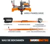 Worx Akku-Zug-Kapp-Gehrungssäge WX845.9 ohne Akku und Produktbild-Vorschau 7