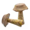 Lot de 2 champignons décoratifs en bois Mango à poser – 14 Voir les images du produit 3
