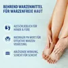 A close-up of a person's legs and feet, with marketing text and icons on the left side. Podgląd zdjęcia produktu