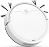A white robot vacuum cleaner is shown from a slightly elevated angle against a white background. Produktbild-Vorschau