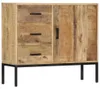 vidaXL Příborník 88x30x71 cm z masivního dřeva Mango Náhled obrázku produktu 8