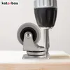 KOTARBAU® Möbelrollen Ø 40mm Alle Böden Geeignet Lenkrollen Produktbild-Vorschau 2
