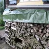 Holz-Abdeckplane 210g/m² ca.1,50 x 6 m grün Produktbild-Vorschau 2