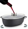 Alu Guss Ovaler Bräter 7,3L  ø38cm Induktion Topf Produktbild-Vorschau 3