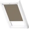 VELUX Verdunkelungsrollo uni nougat manuell Rahmen Produktbild-Vorschau 2