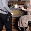 Kellnertasche schwarz aus strapazierfähigem Kunst-Leder - Produktbild-Vorschau 6