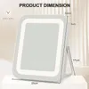 30x25cm Schminkspiegel mit stufenlos dimmbare Produktbild-Vorschau 6