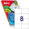APLI 01279, Weiß, Selbstklebendes Druckeretikett, A4, Produktbild-Vorschau 3