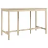 vidaXL Stół barowy 180x80x110 cm lite drewno sosnowe Podgląd zdjęcia produktu 1