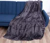 Plyšová deka Flanelová deka 150x200cm ( antracit ) Náhľad obrázku produktu 1
