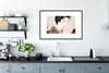 MuchoWow® Gerahmtes Poster Frau - Make-up - Japanisch - Produktbild-Vorschau 4