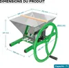 Wiltec Broyeur manuel de fruits – 496 x 458 x 241 mm – 7 L Voir les images du produit 7