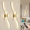 100CM Gold LED Touch-Wandleuchten Innen Großes Produktbild-Vorschau 1