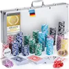 Profi Pokerkoffer Pokerset inkl. 300-500 schwerer 12g Produktbild-Vorschau 1