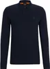 BOSS Passerby Langarm-Polohemd, Blau XL Produktbild-Vorschau 8